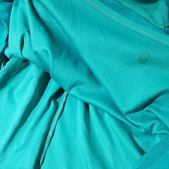 TEAL SEQUINS NATIVE MINI DRESS TRIBAL COLORFUL COWGIRL SIZE SMALL - Picture 6 of 8